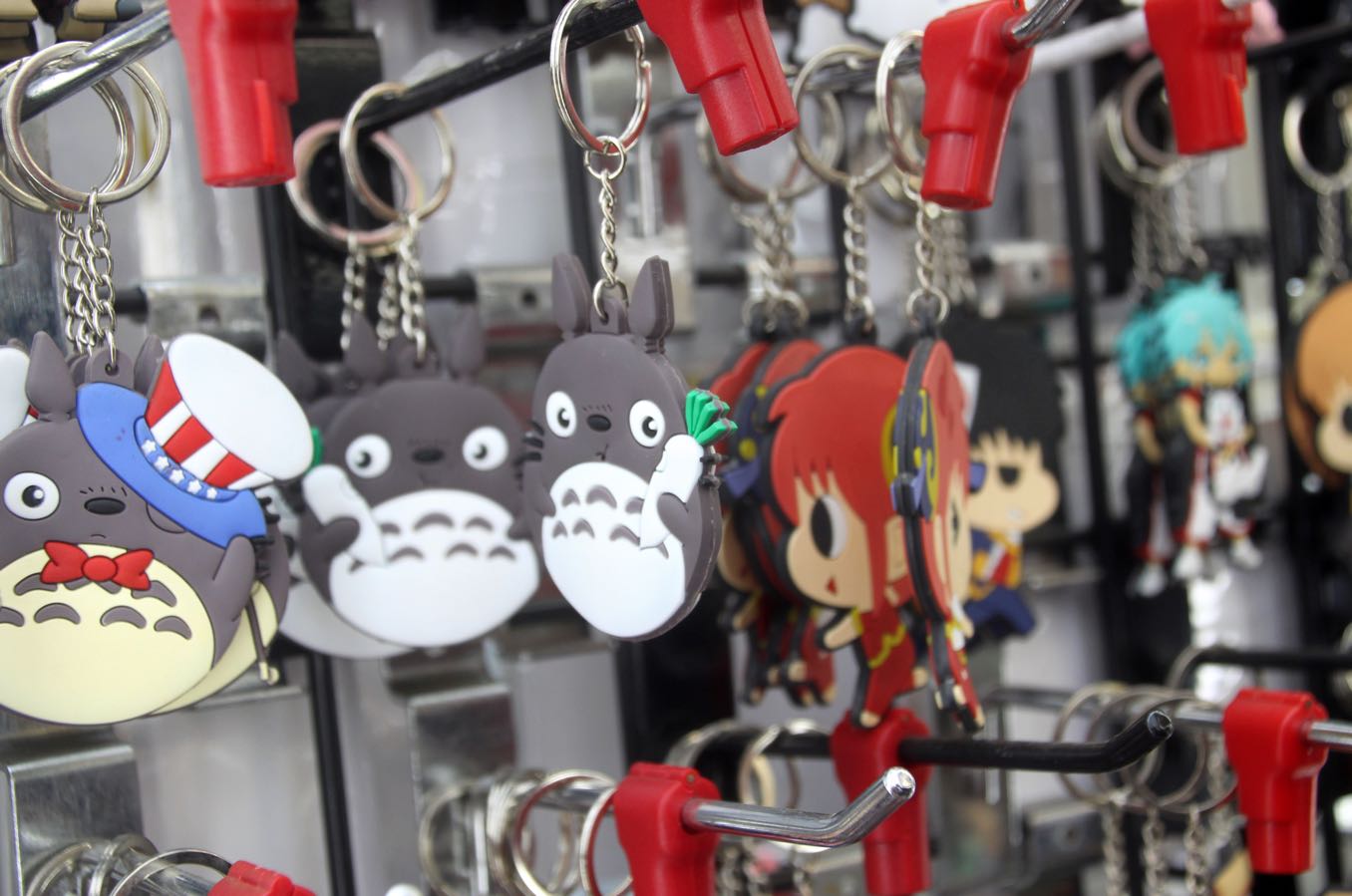 トトロのニセモノのキーホルダー